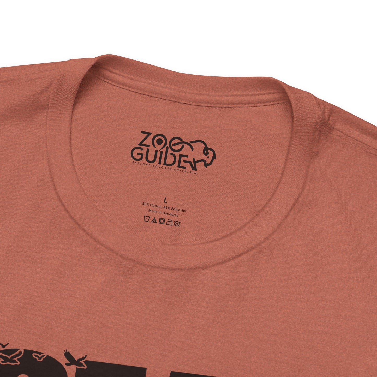 SEAL Word Art Adult Unisex Tee Shirt by Zoo Guide™