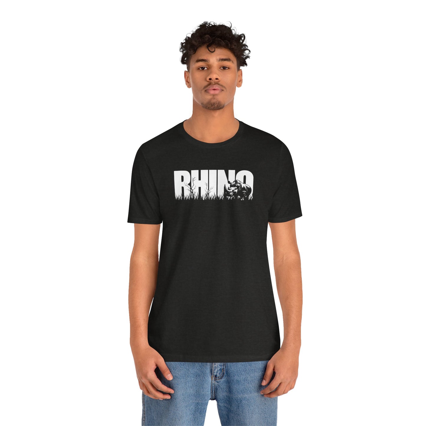 RHINO Adult Unisex Tee Shirt by Zoo Guide™