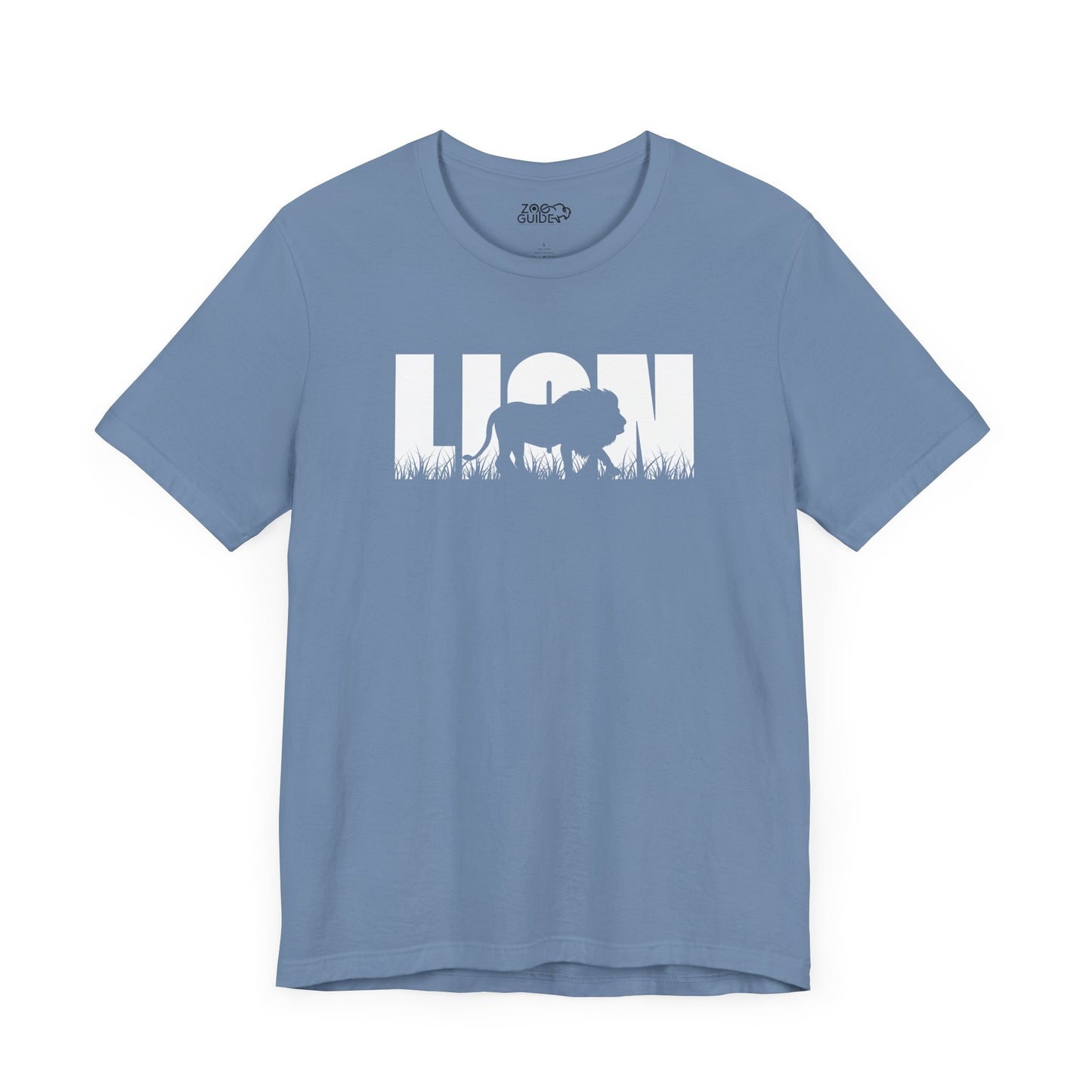 LION Adult Unisex Tee Shirt by Zoo Guide™