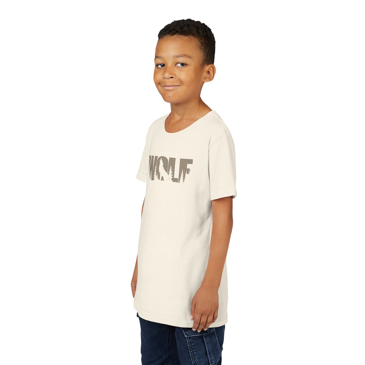 WOLF Color Youth Tee Shirt by Zoo Guide™