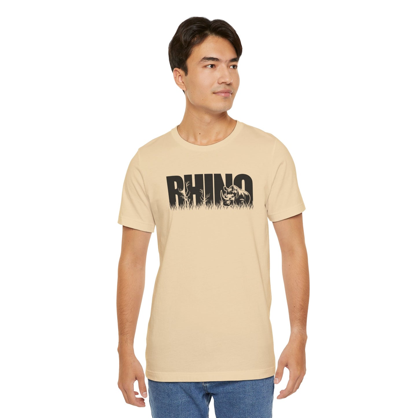 RHINO Adult Unisex Tee Shirt by Zoo Guide™