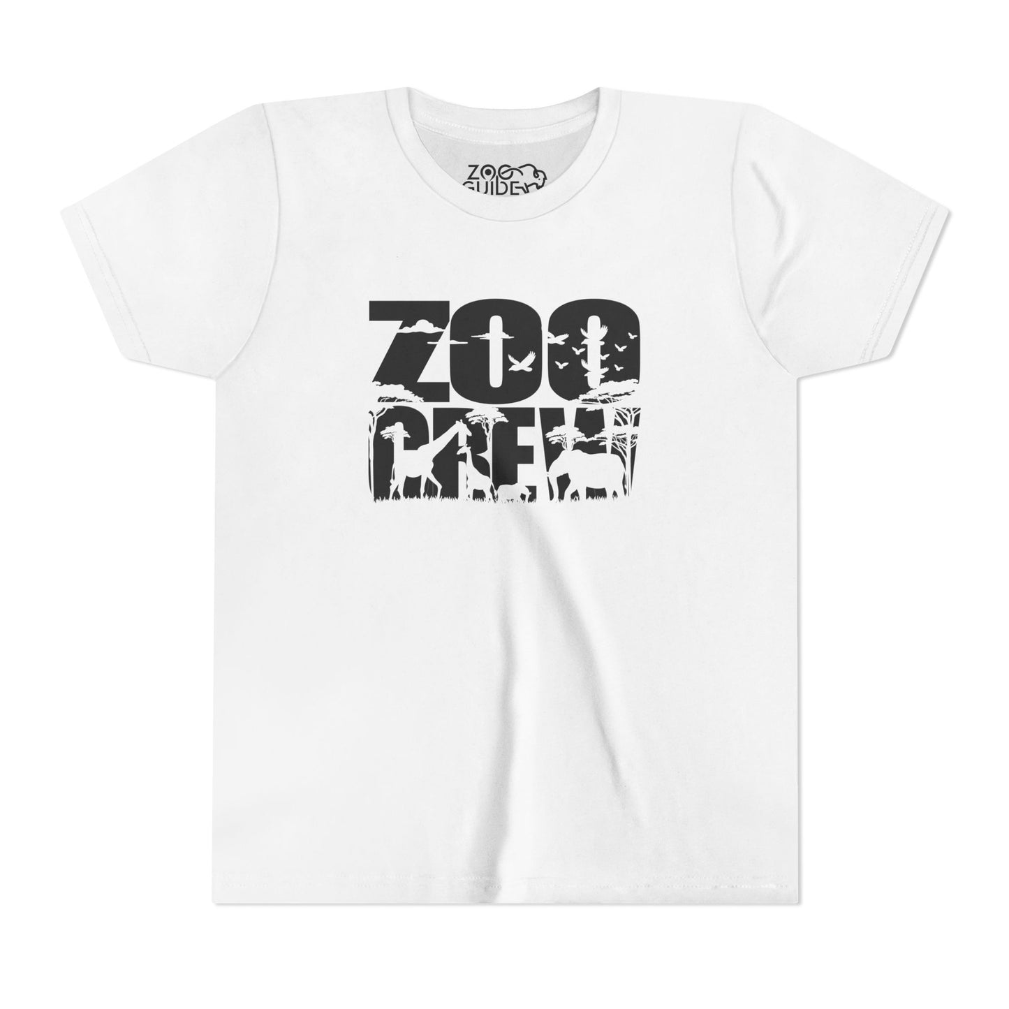 ZOO CREW Youth Unisex Tee Shirt by Zoo Guide™