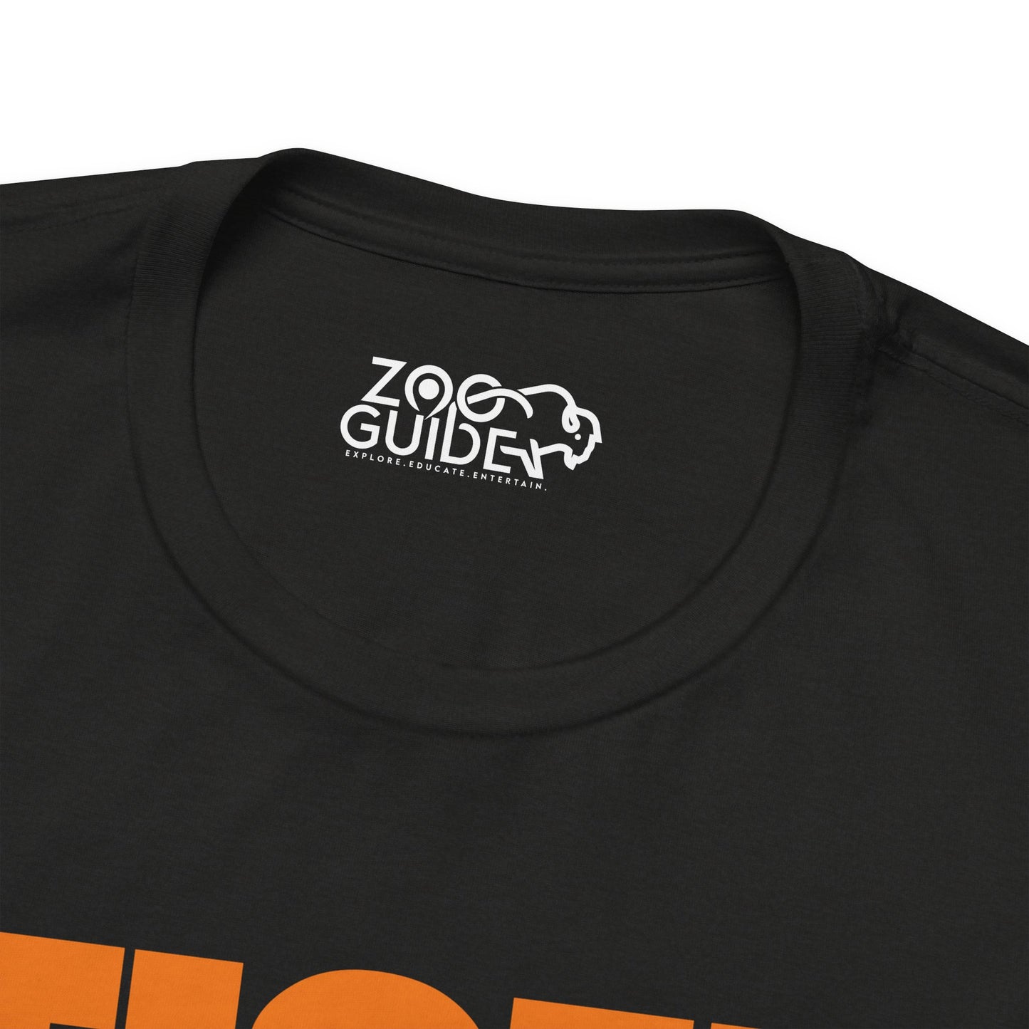 TIGER Adult Unisex Tee Shirt by Zoo Guide™
