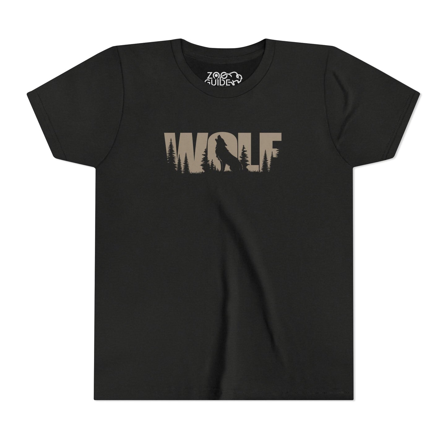WOLF Color Youth Tee Shirt by Zoo Guide™