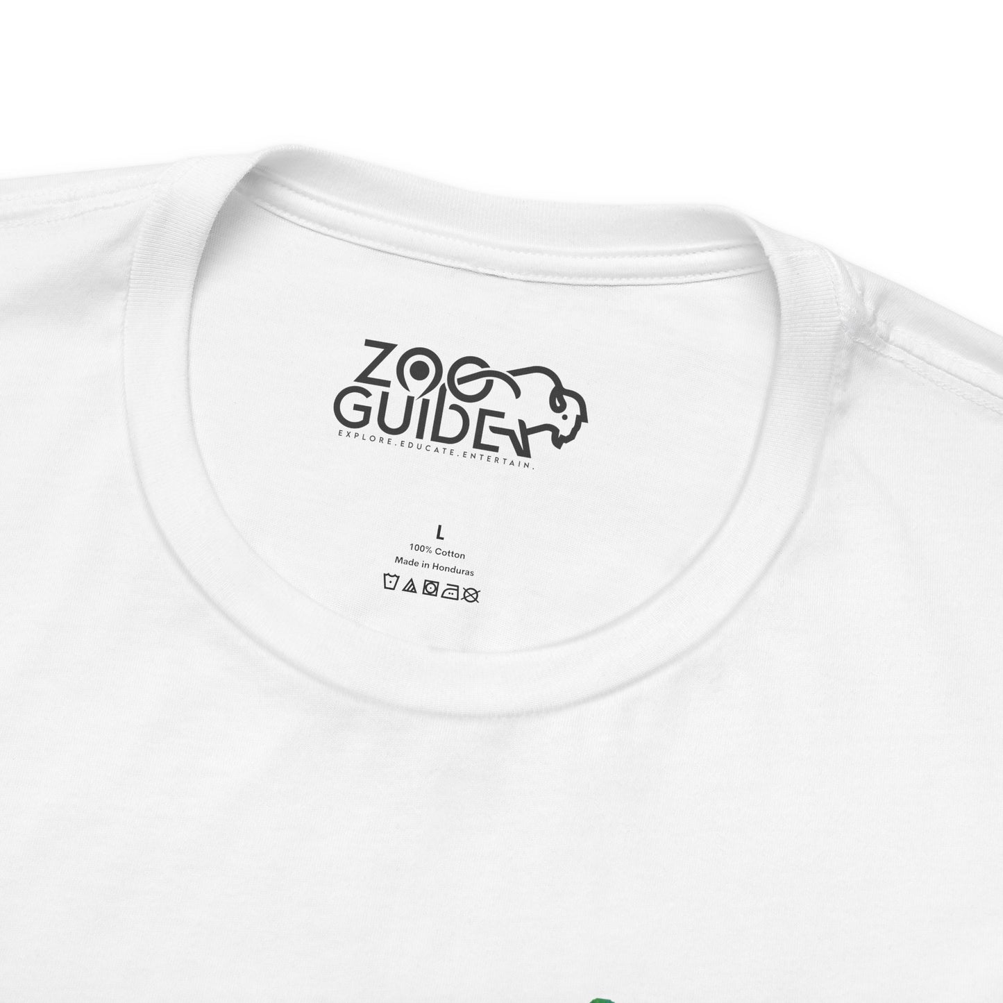 North America Map Adult Unisex Tee Shirt by Zoo Guide™
