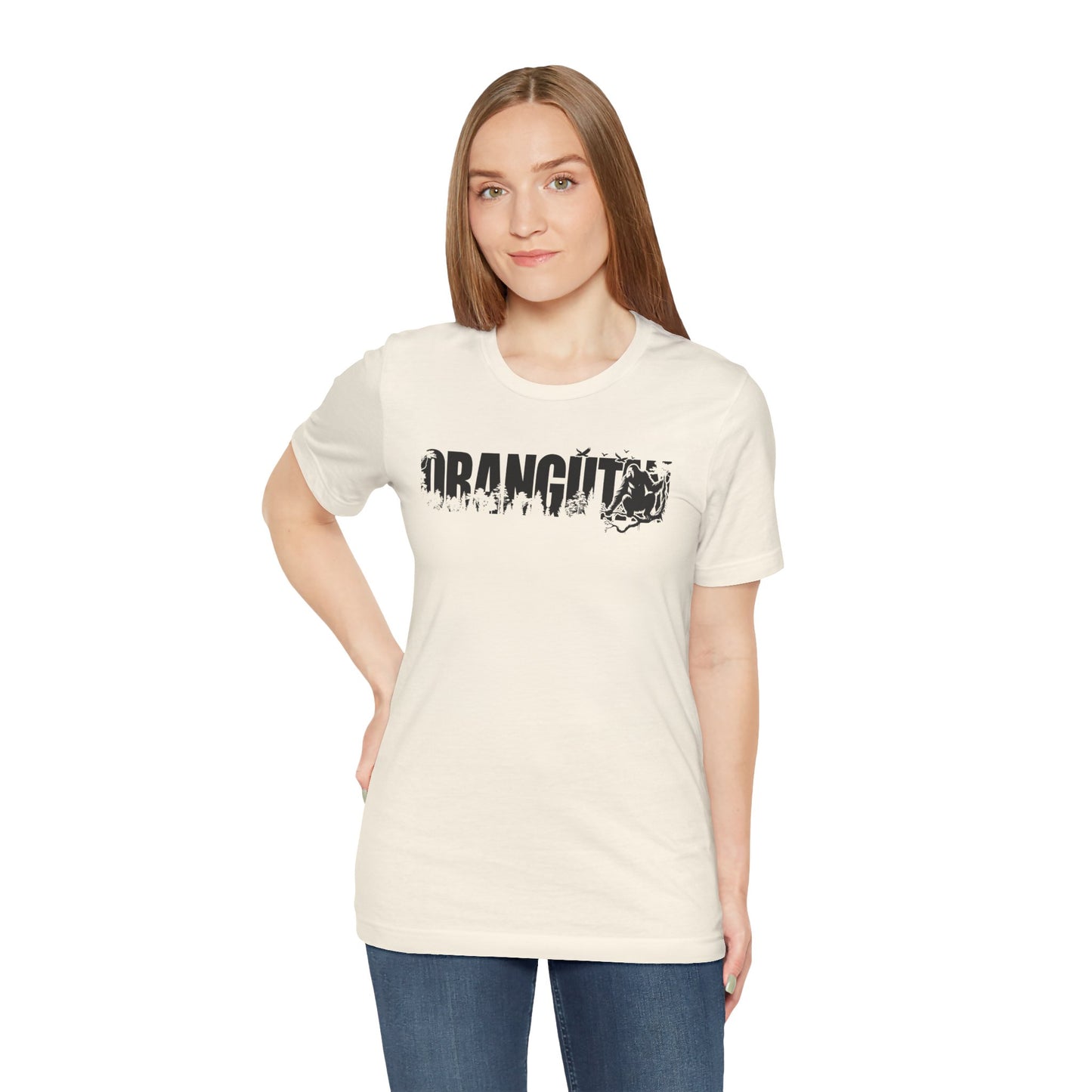 ORANGUTAN Adult Unisex Tee Shirt by Zoo Guide™