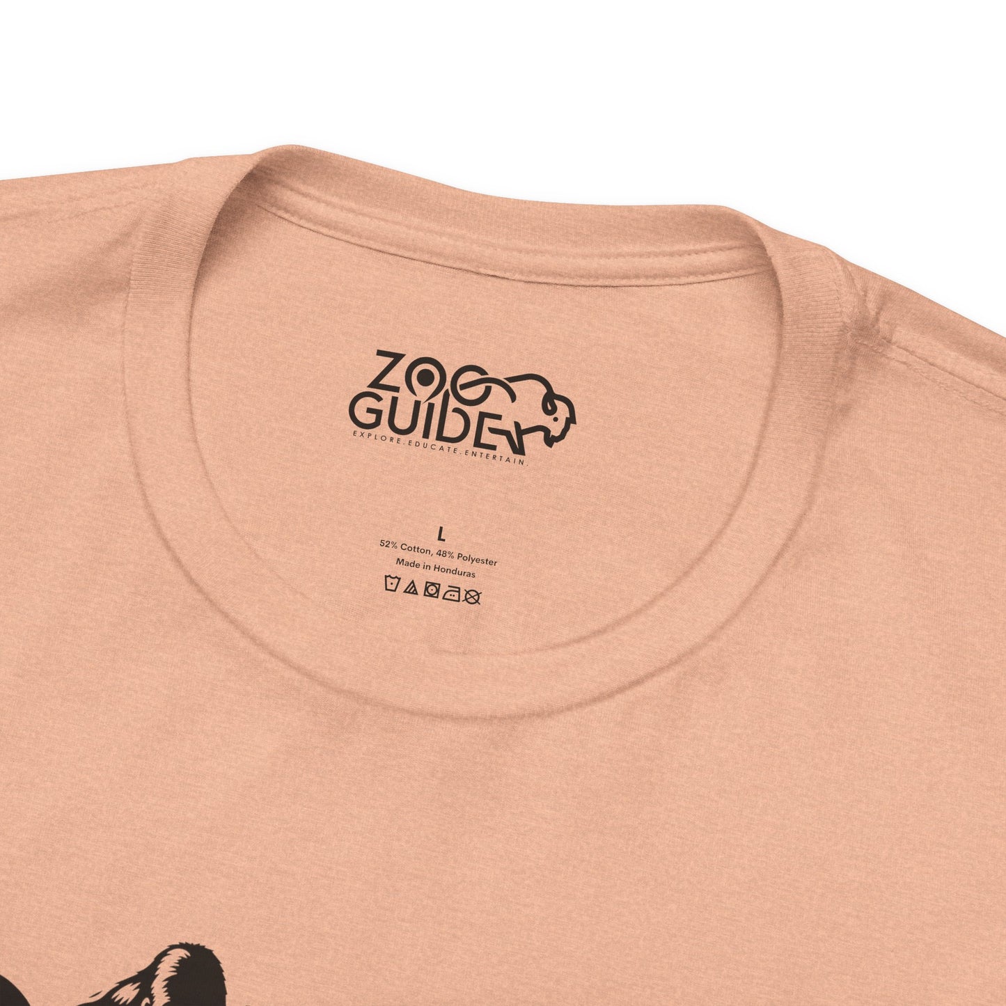 GORILLA Adult Unisex Tee Shirt by Zoo Guide™