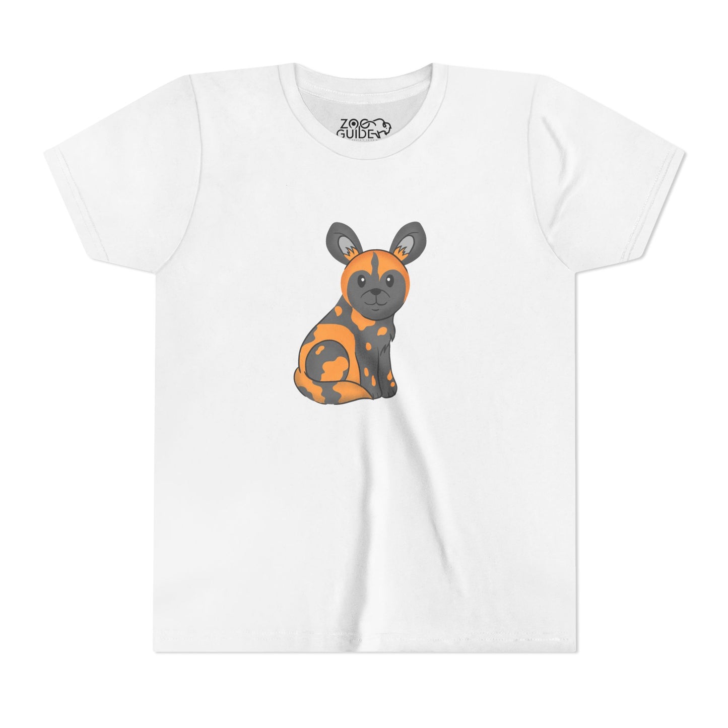 African Painted Dog Youth Tee Shirt by Zoo Guide™