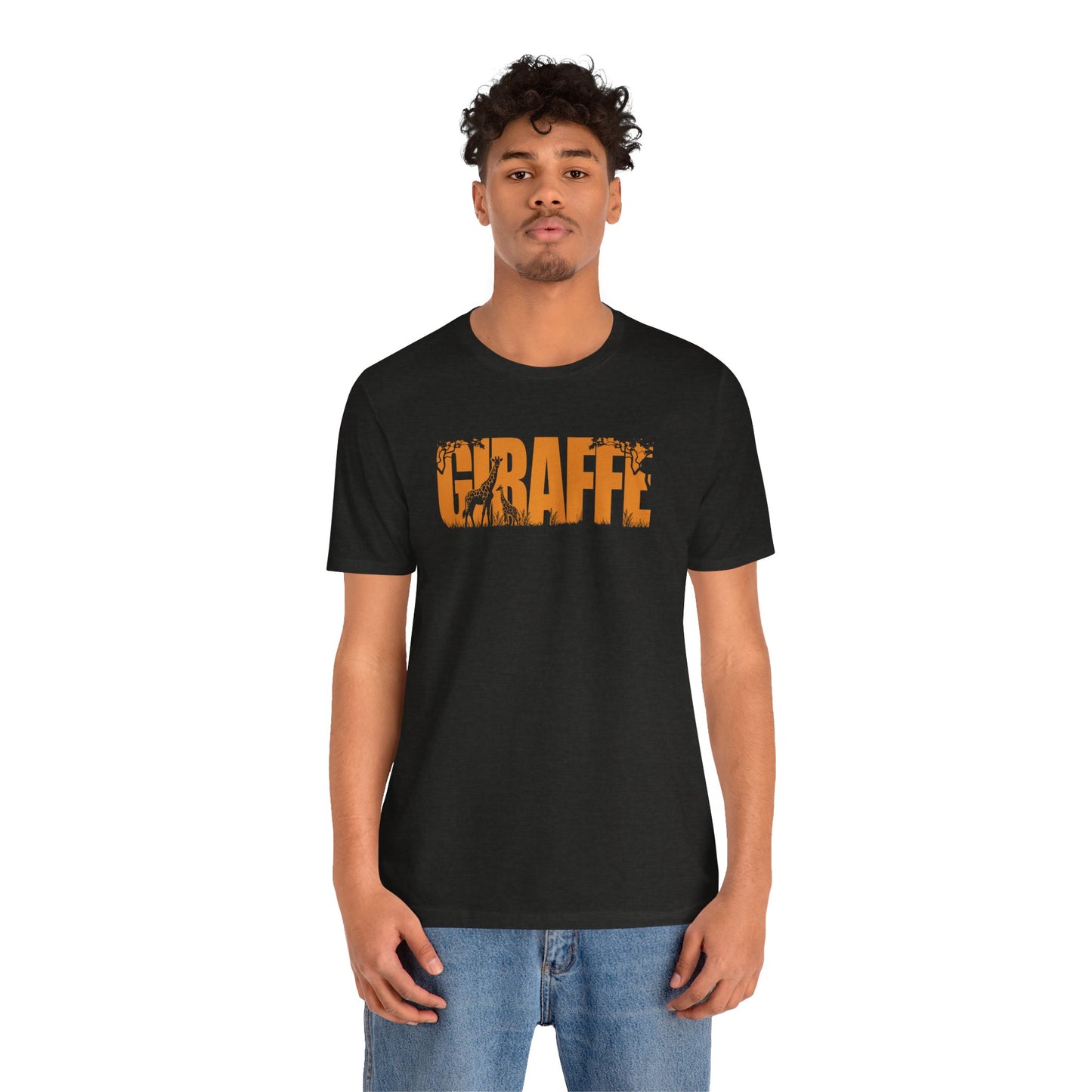 GIRAFFE Adult Unisex Tee Shirt by Zoo Guide™
