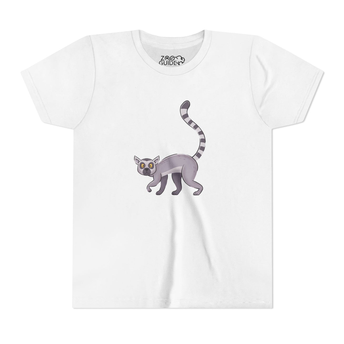 Ring-tailed Lemur Youth Tee Shirt by Zoo Guide™