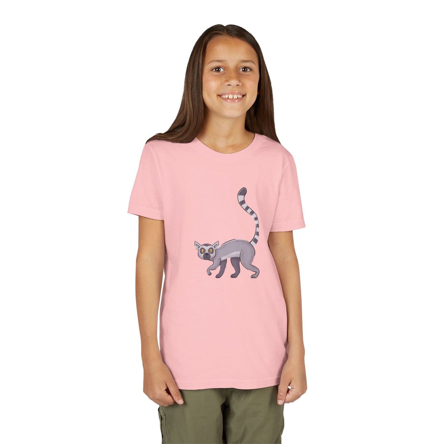 Ring-tailed Lemur Youth Tee Shirt by Zoo Guide™