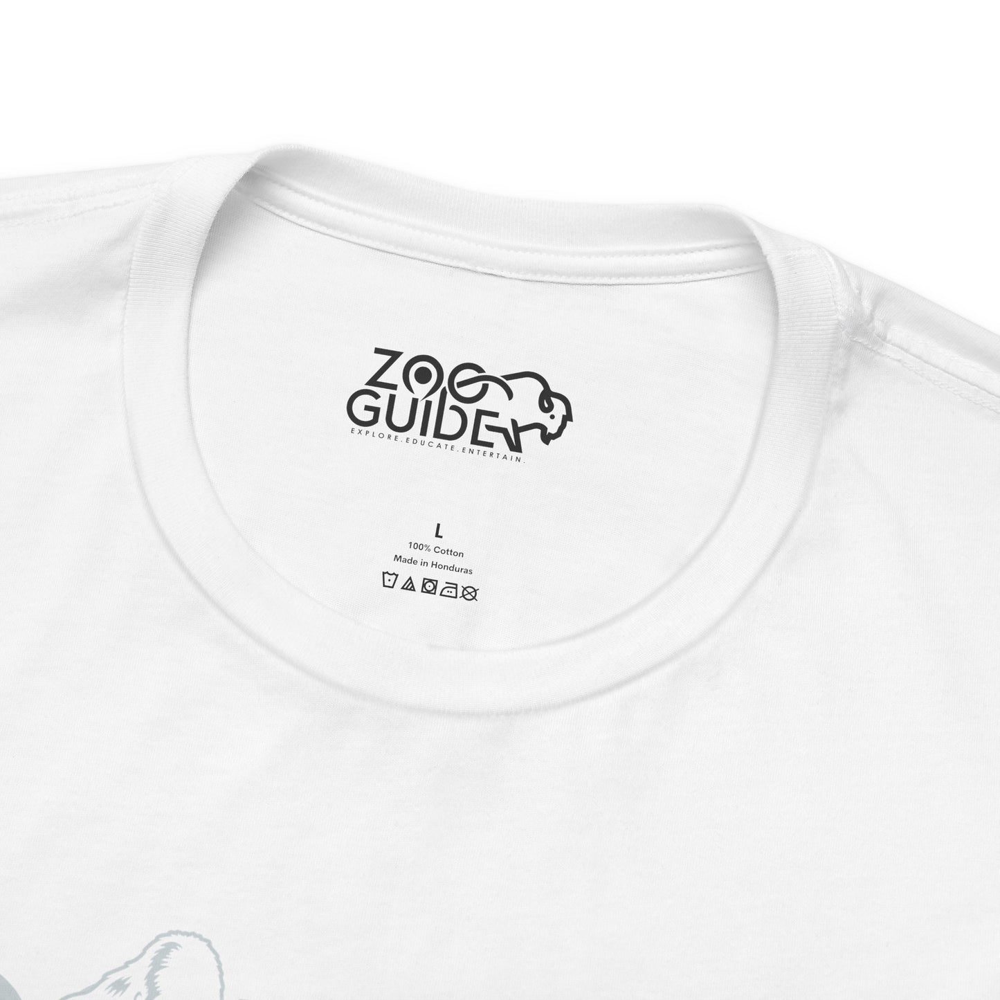 GORILLA Adult Unisex Tee Shirt by Zoo Guide™