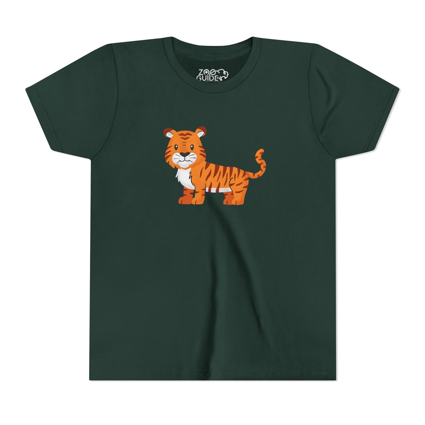Tiger Youth Tee Shirt by Zoo Guide™