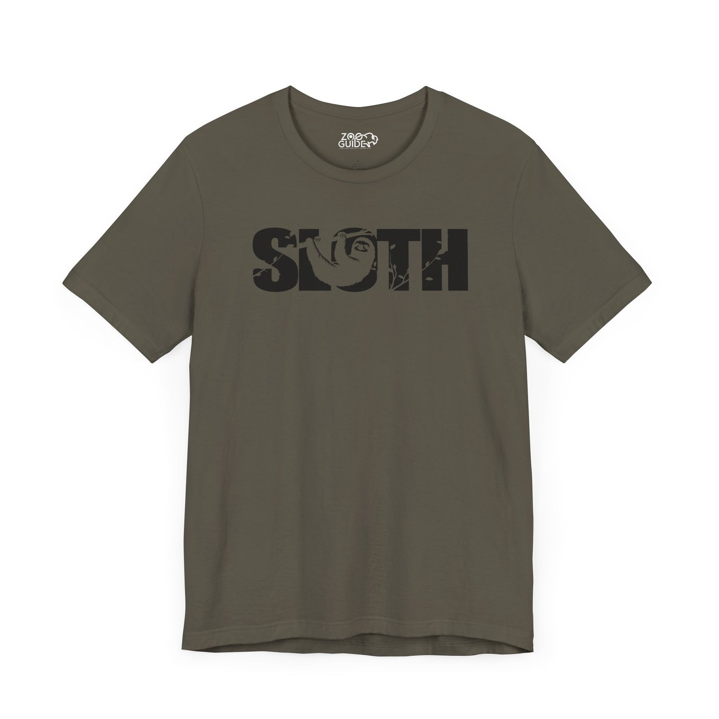 SLOTH Adult Unisex Tee Shirt by Zoo Guide™