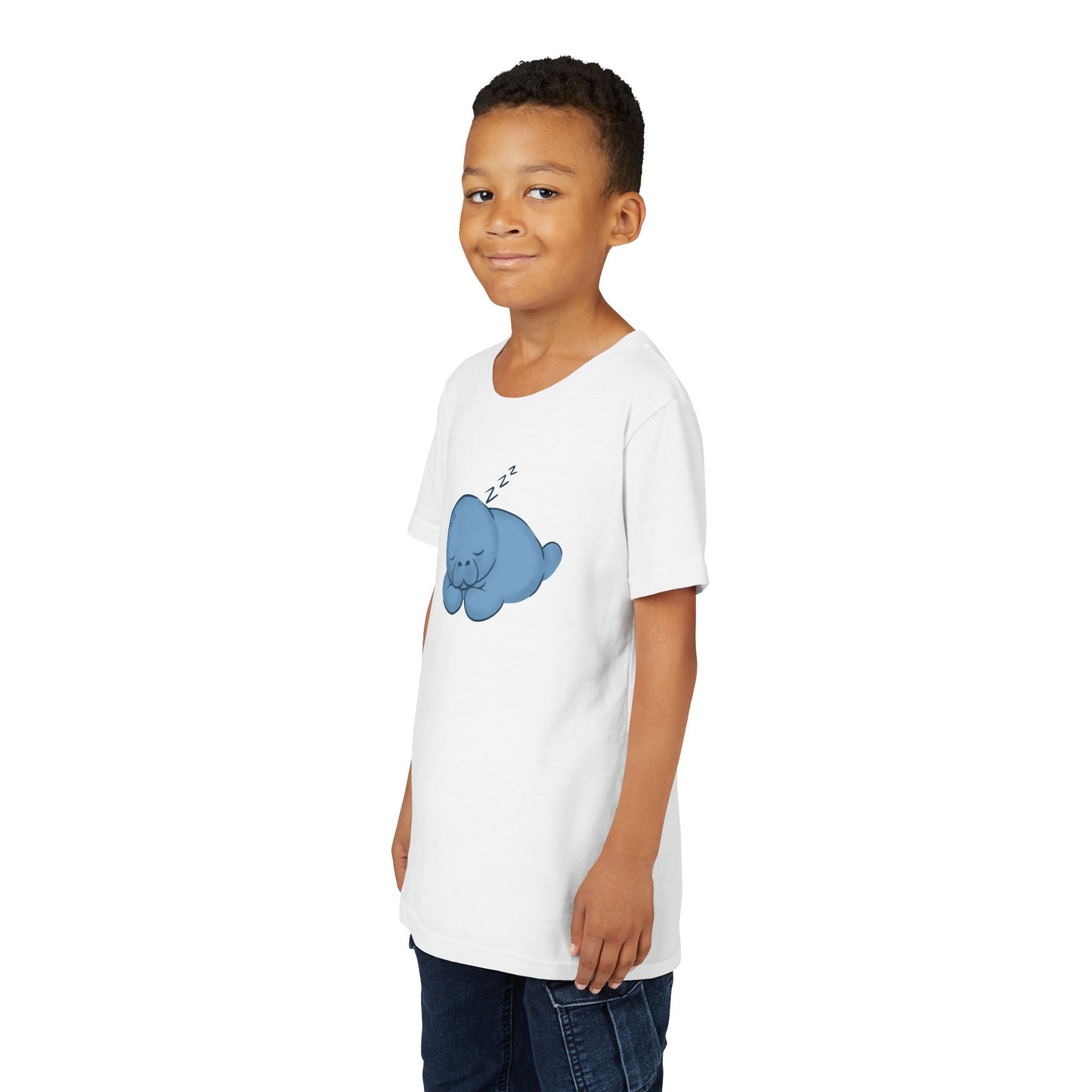 Manatee Sleepin' Youth Tee Shirt by Zoo Guide™
