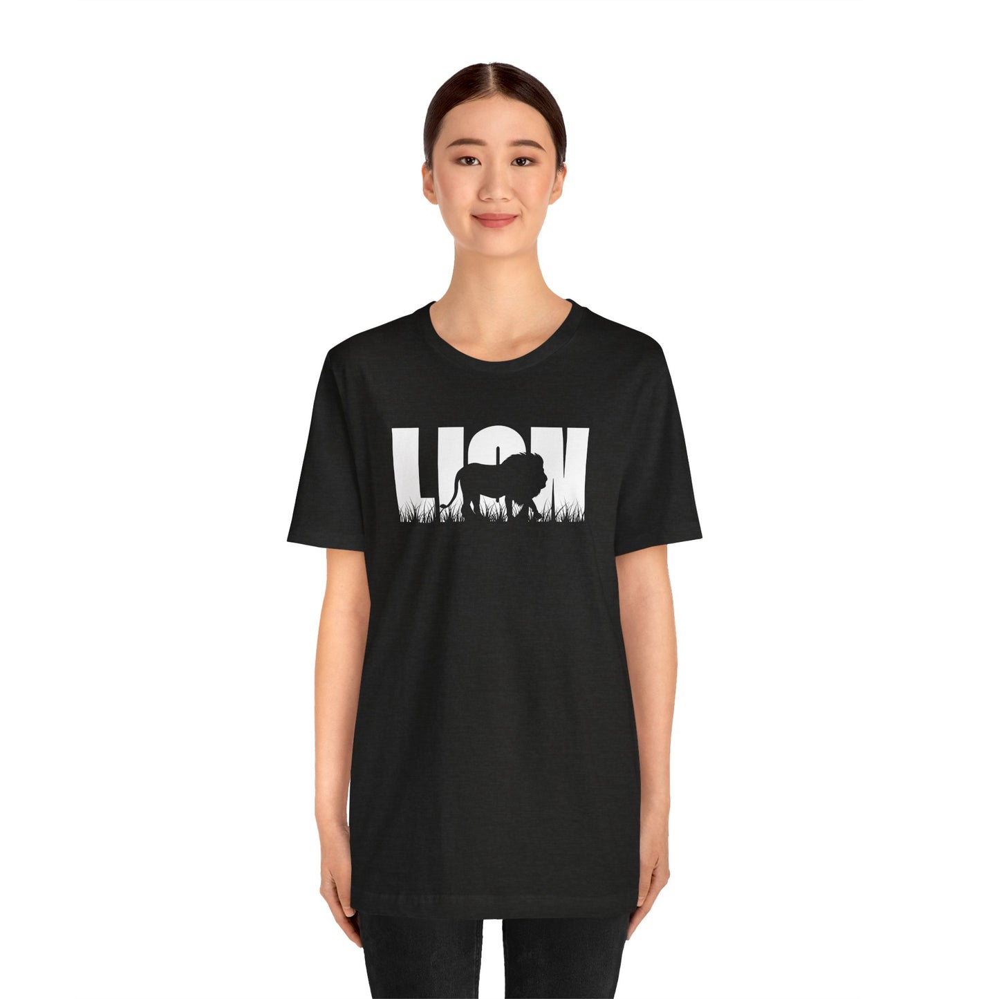 LION Adult Unisex Tee Shirt by Zoo Guide™