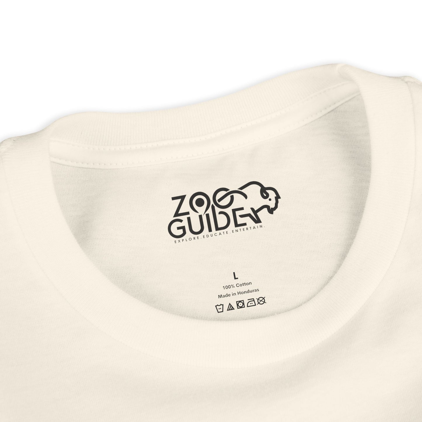 American Bison Reading Youth Tee Shirt by Zoo Guide™