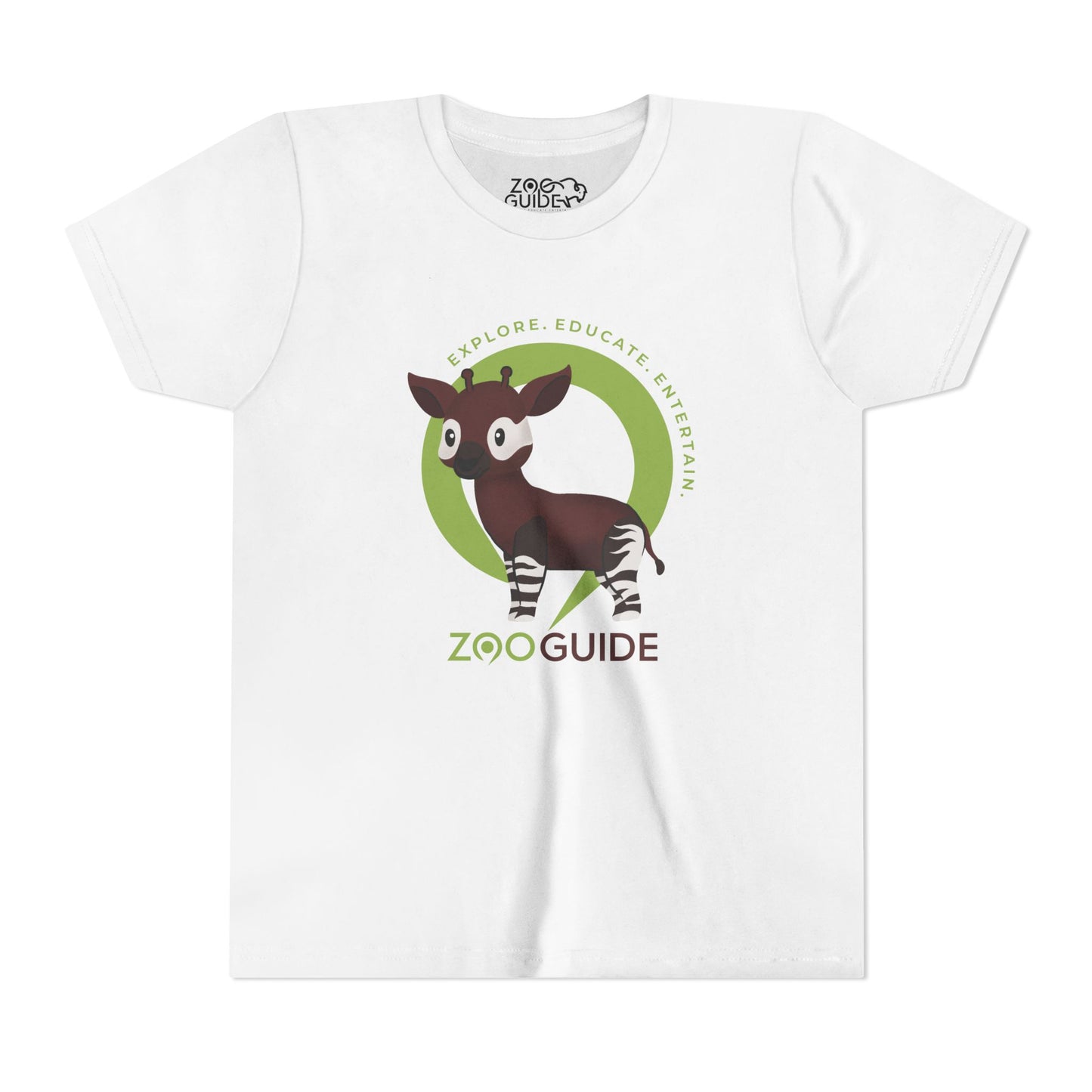 Oakpi in Zoo Guide™ Waypoint Icon Youth Tee Shirt by Zoo Guide™