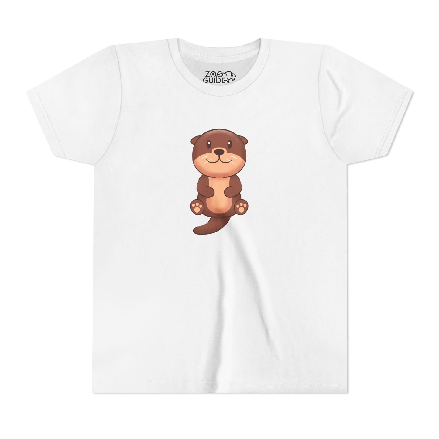 Asian Small Clawed Otter Youth Tee Shirt by Zoo Guide™