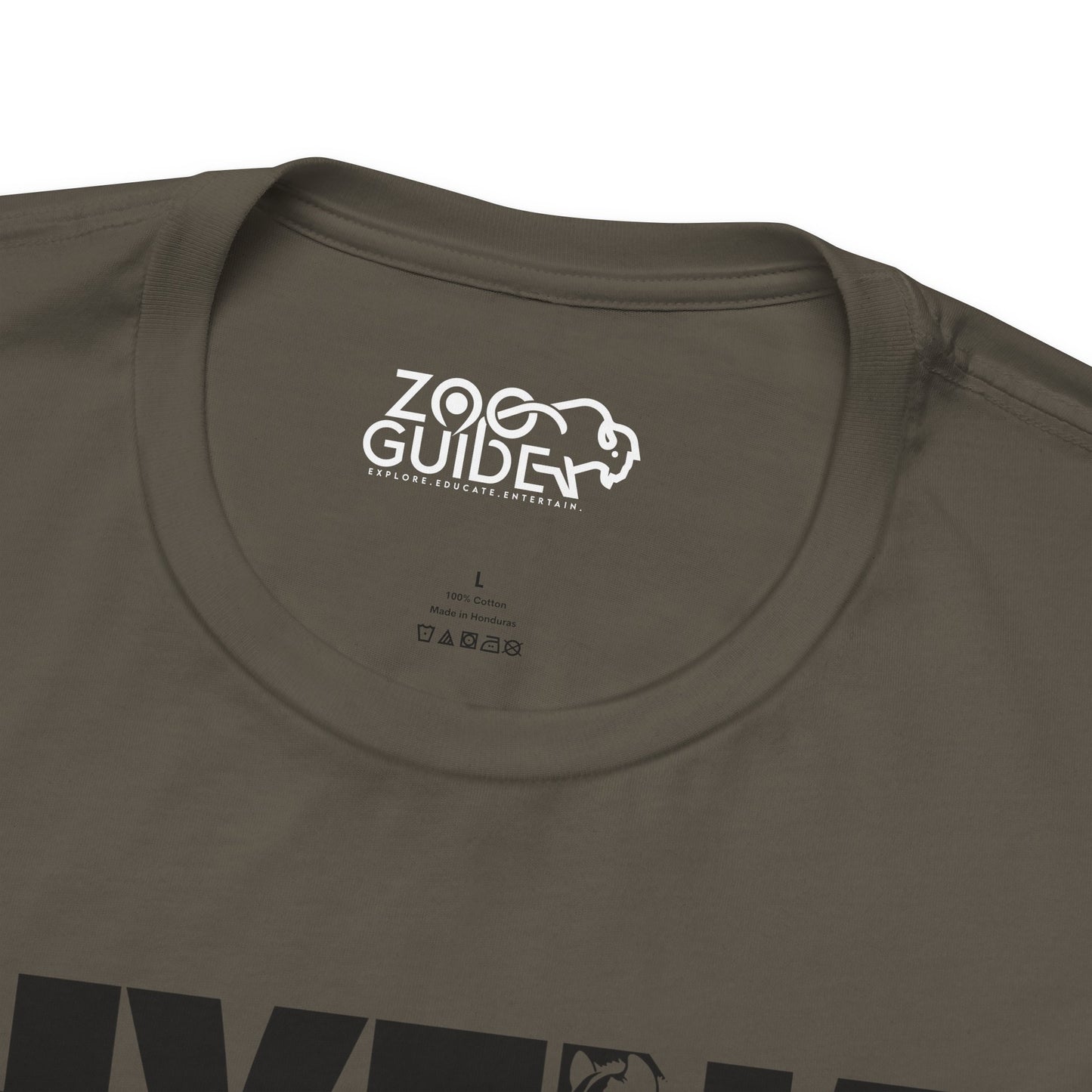 HYENA Adult Unisex Tee Shirt by Zoo Guide™
