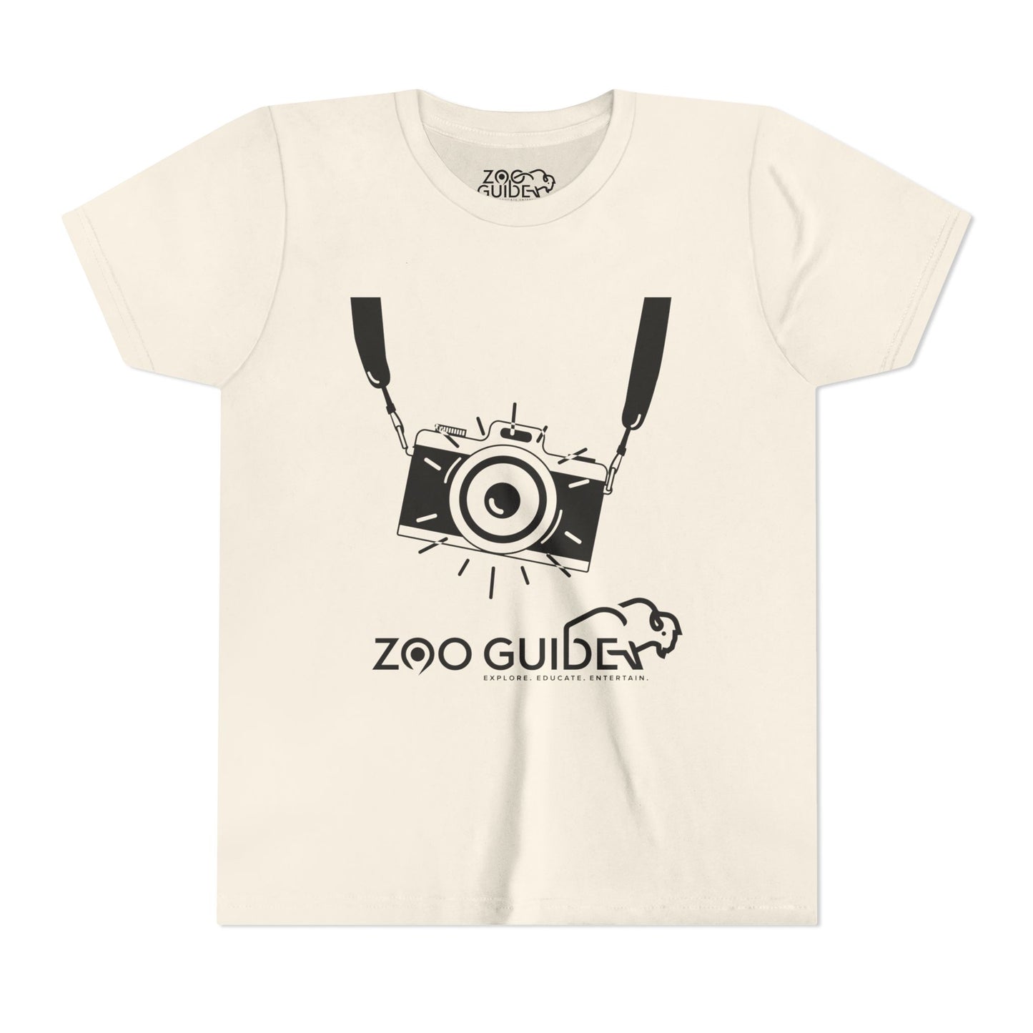 Zootographer Youth Tee Shirt by Zoo Guide™