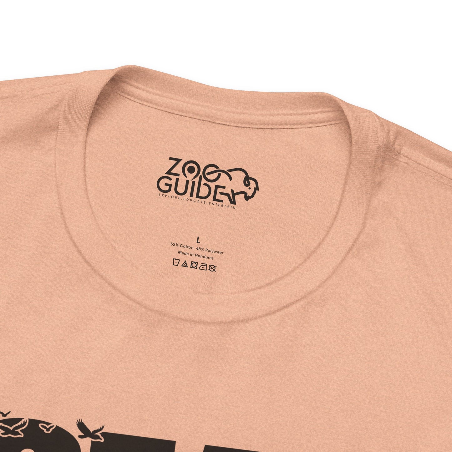 SEAL Word Art Adult Unisex Tee Shirt by Zoo Guide™