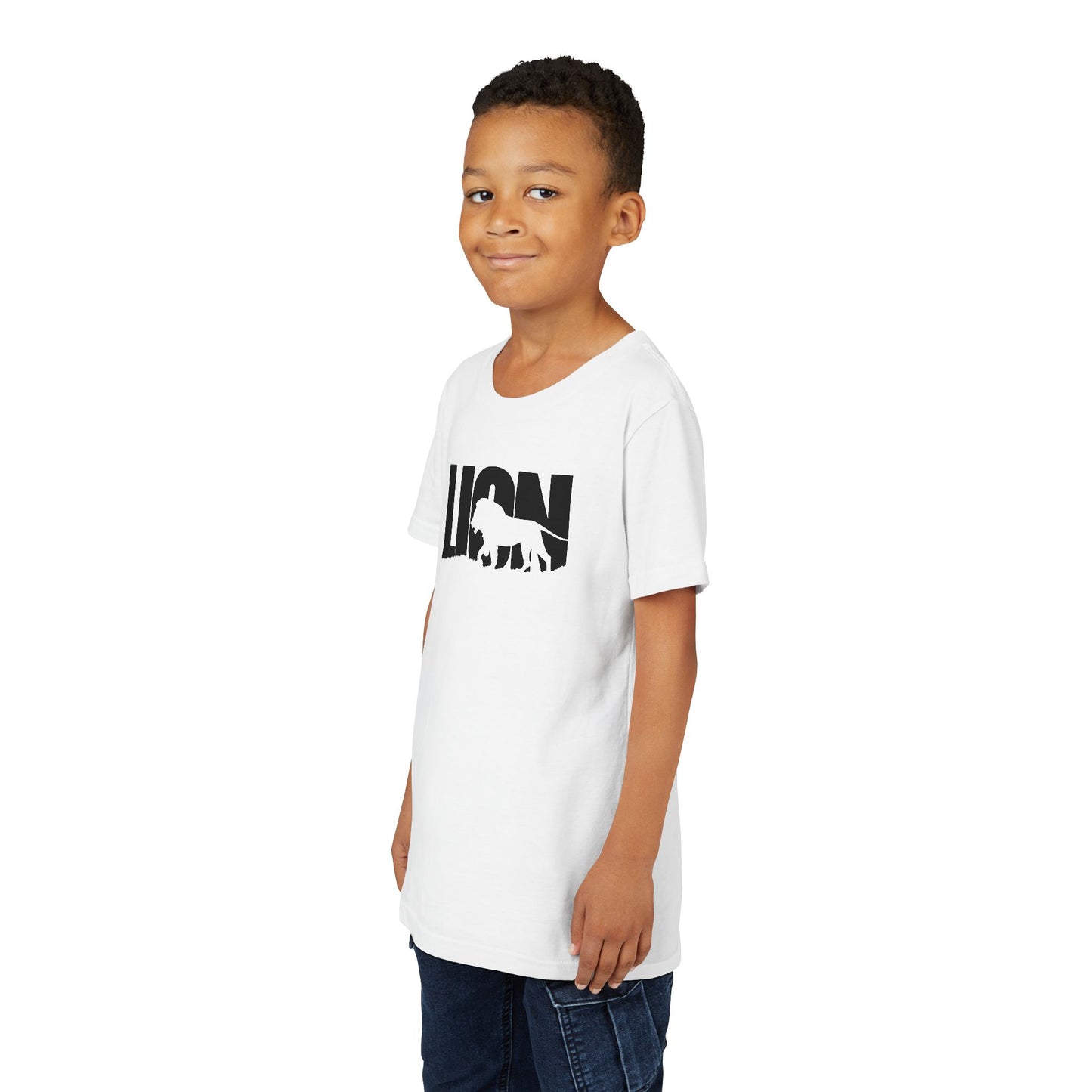 LION Youth Tee Shirt by Zoo Guide™