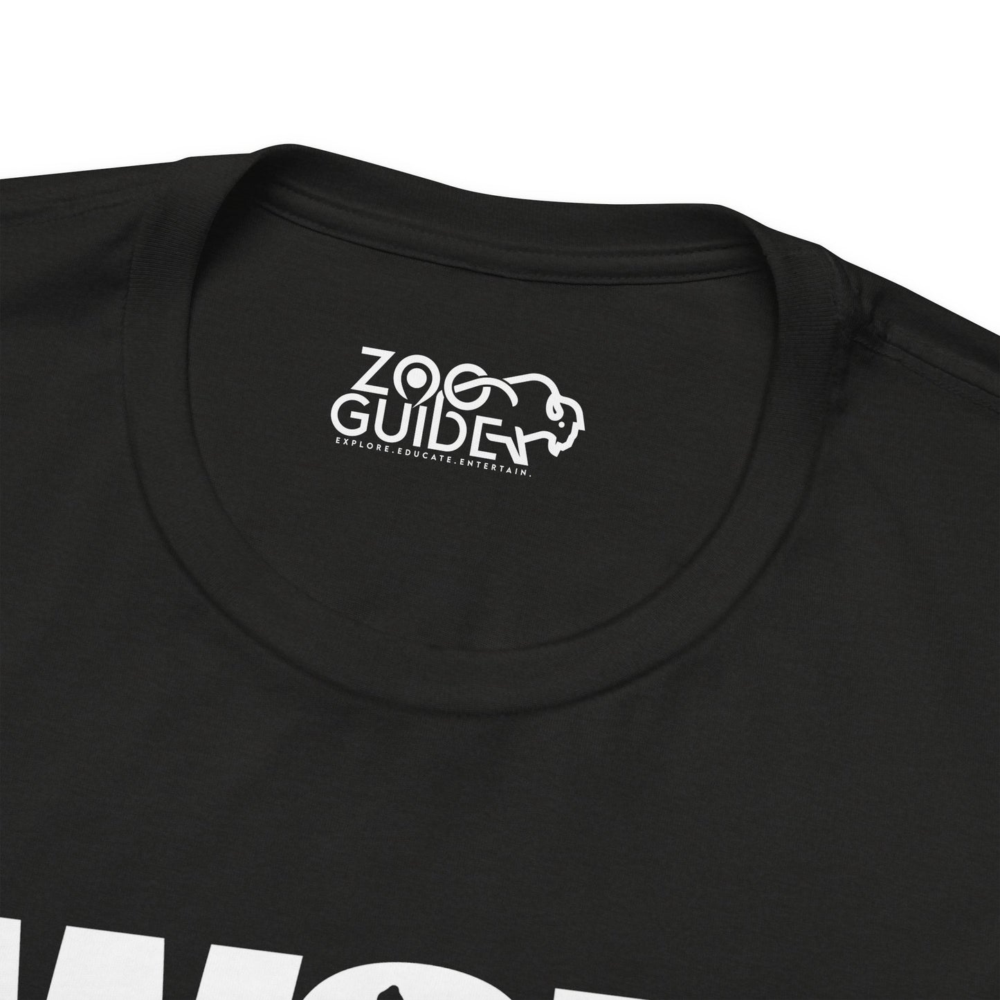 WOLF Adult Unisex Tee Shirt by Zoo Guide™