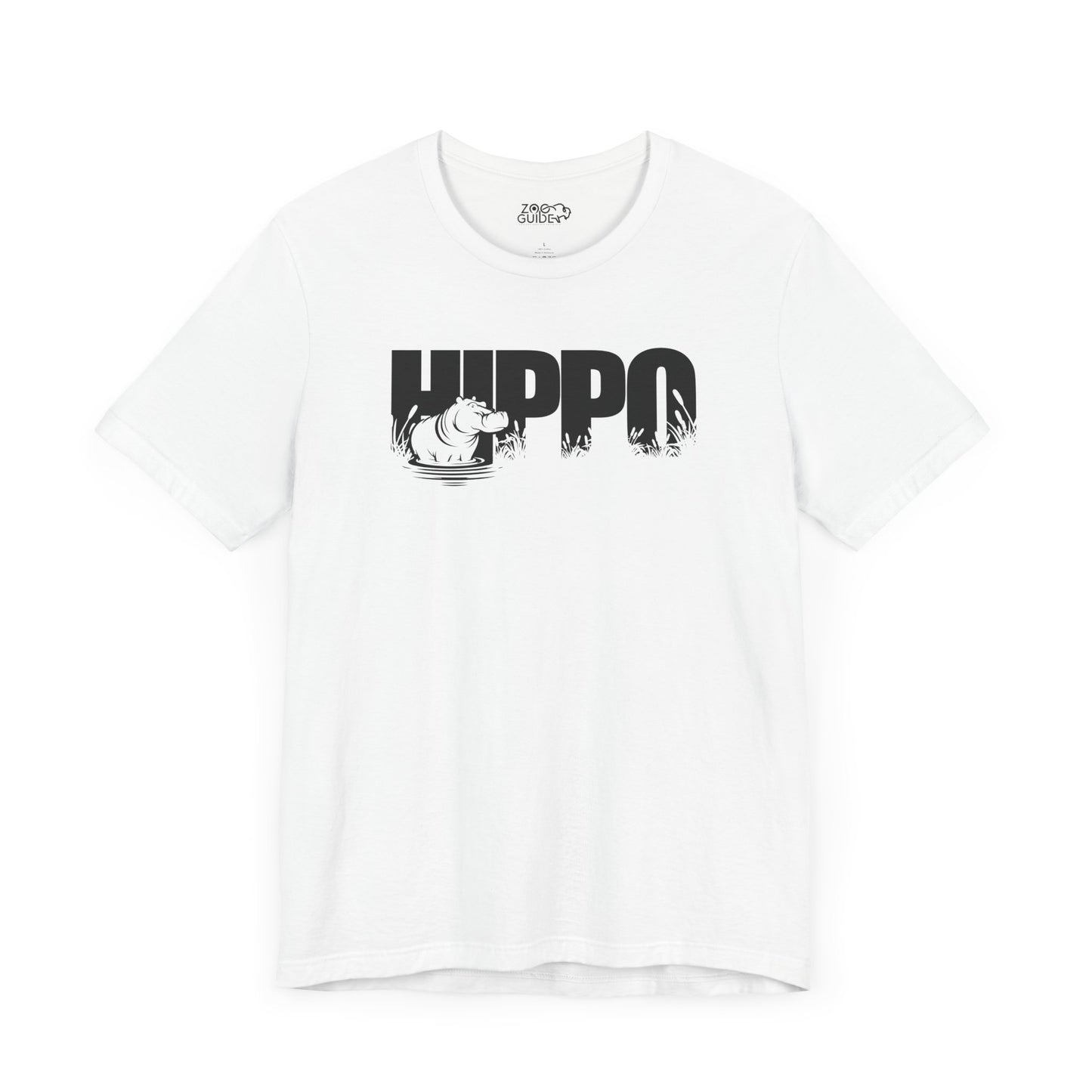 HIPPO Adult Unisex Tee Shirt by Zoo Guide™