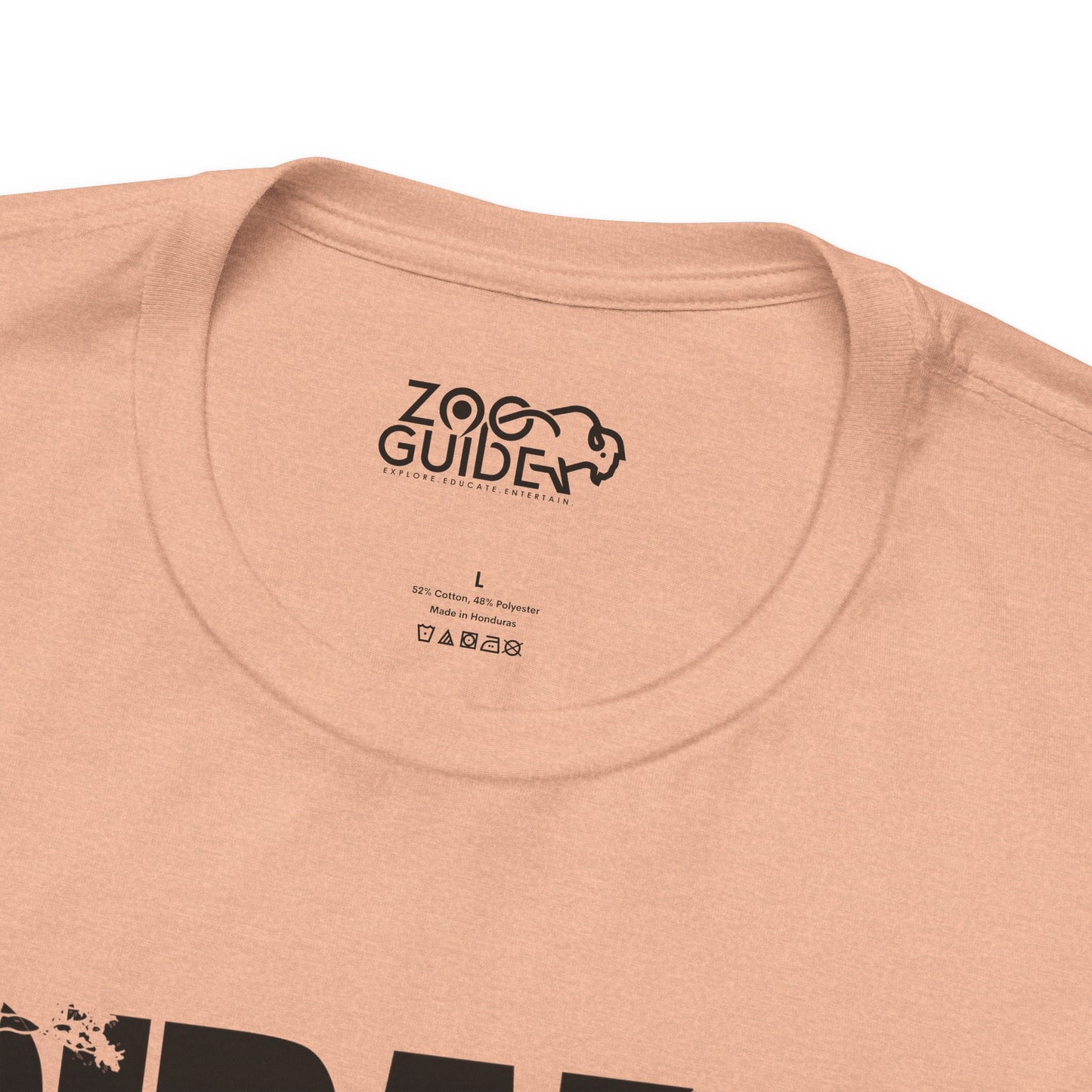 GIRAFFE Adult Unisex Tee Shirt by Zoo Guide™