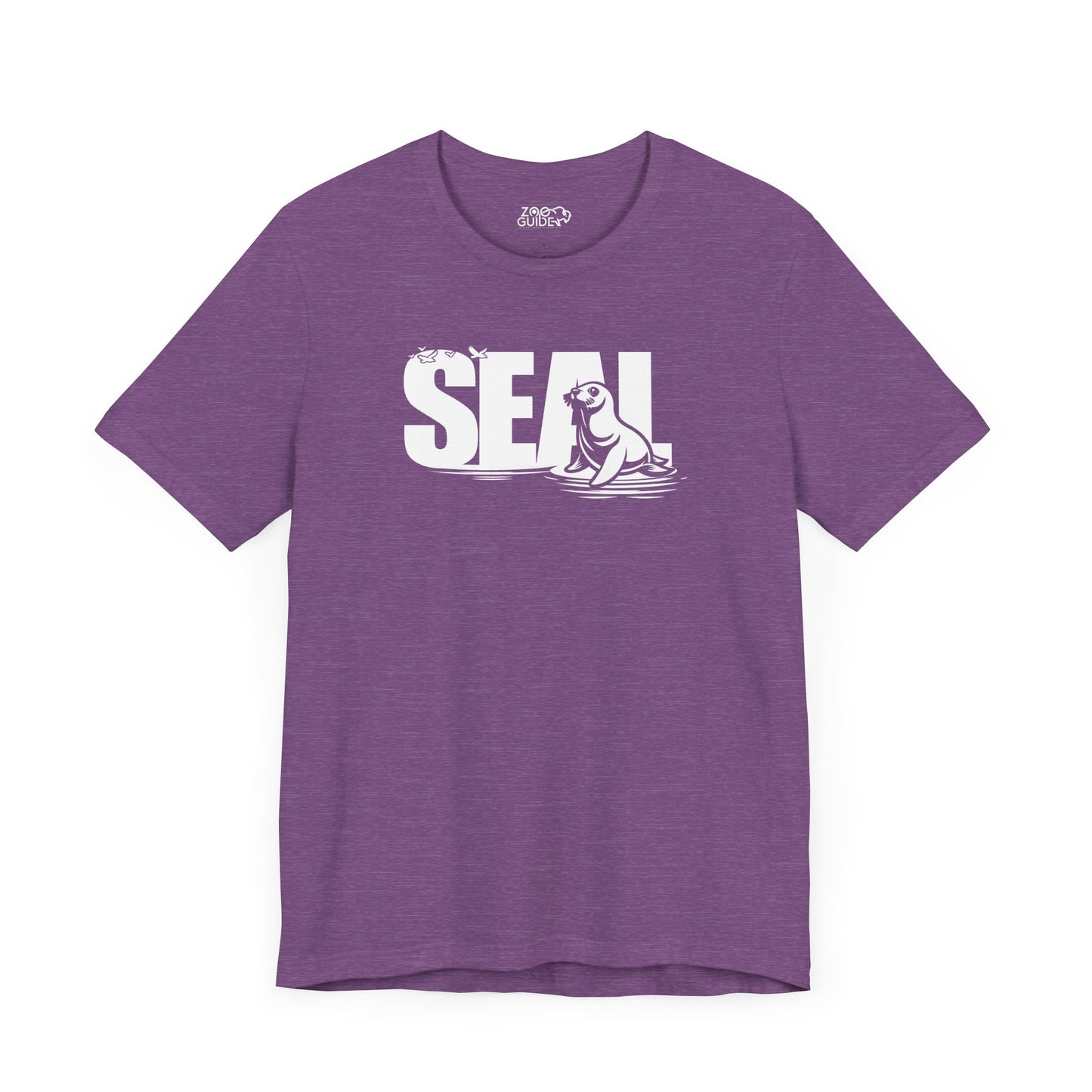 SEAL Word Art Adult Unisex Tee Shirt by Zoo Guide™