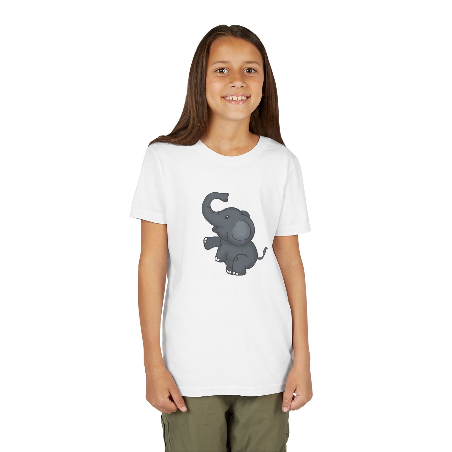 Dancing African Elephant Youth Tee Shirt by Zoo Guide™