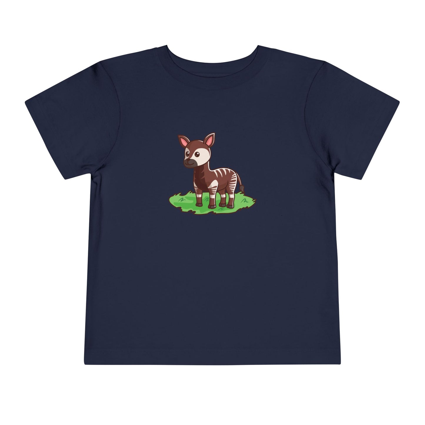 Okapi Kawaii Style Toddler Tee Shirt by Zoo Guide™