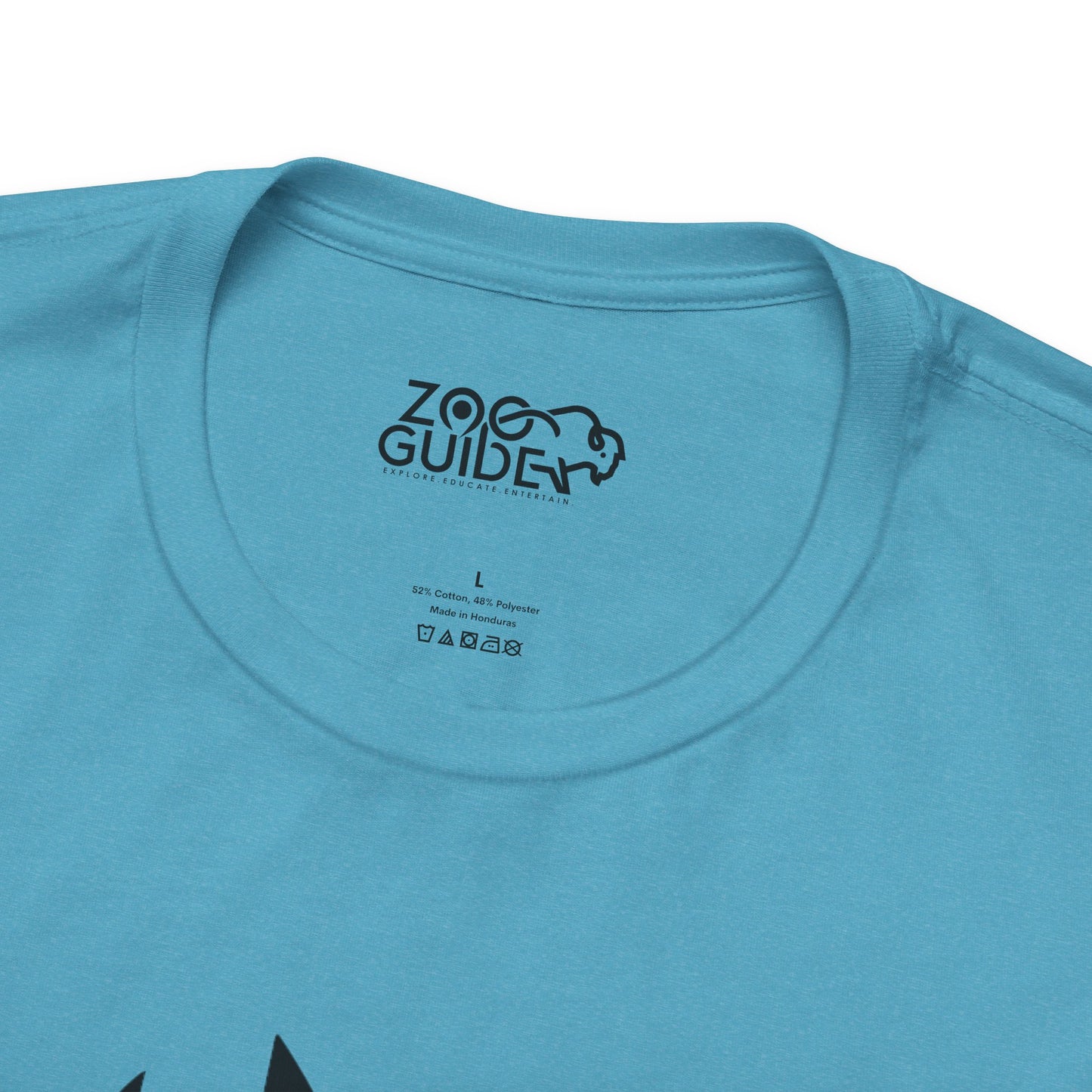 Bear Print Adult Unisex Tee Shirt by Zoo Guide™