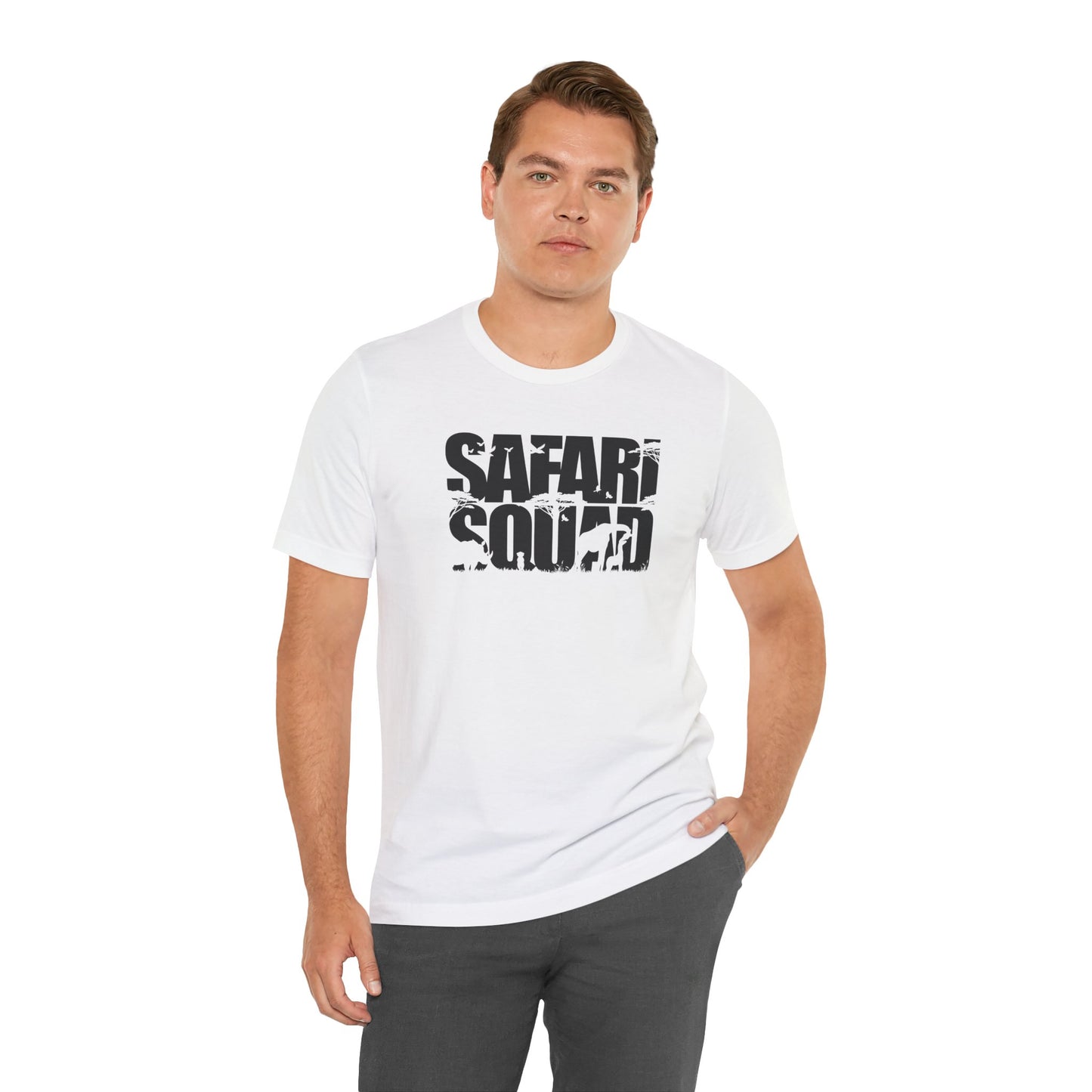 Safari Squad Adult Unisex Tee Shirt by Zoo Guide™