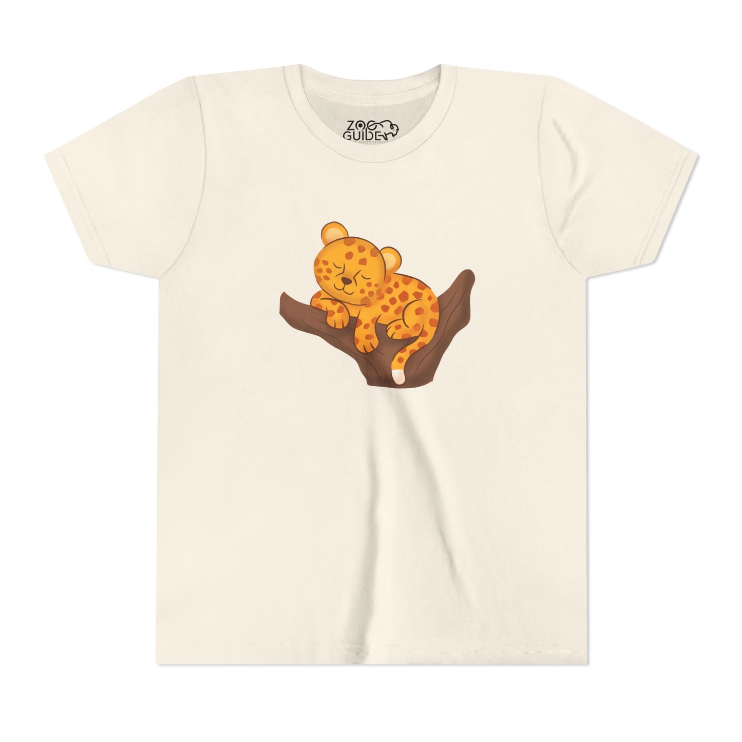 African Leopard in Tree Youth Tee Shirt by Zoo Guide™