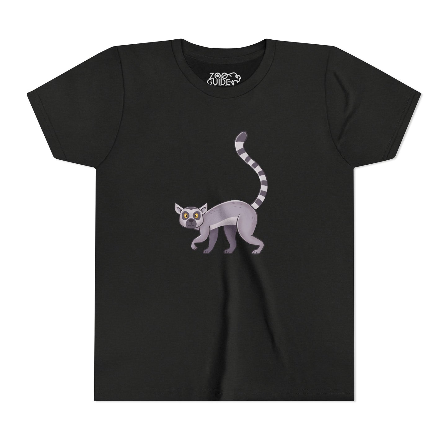 Ring-tailed Lemur Youth Tee Shirt by Zoo Guide™