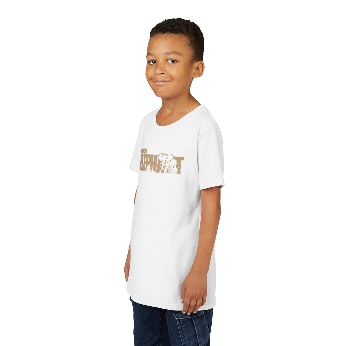 AFRICAN ELEPHANT Youth Tee Shirt by Zoo Guide™