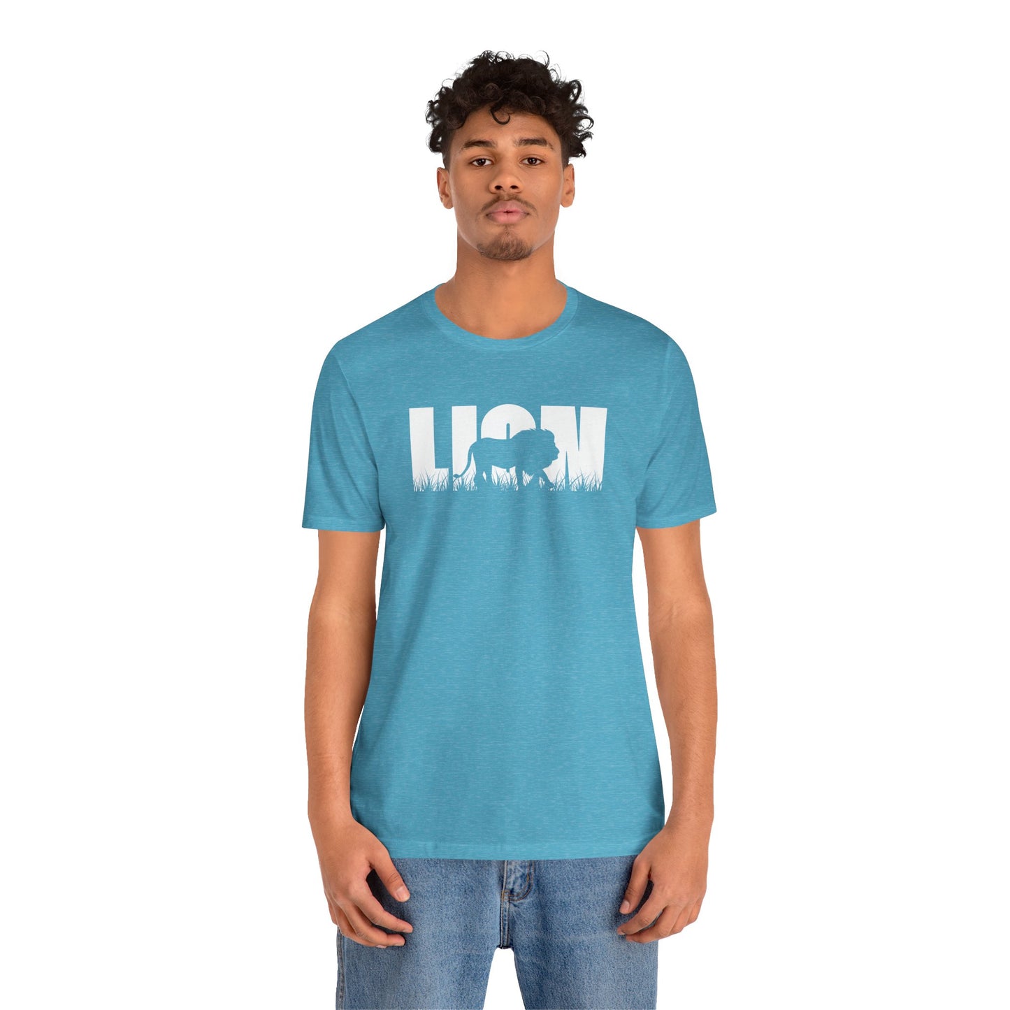 LION Adult Unisex Tee Shirt by Zoo Guide™
