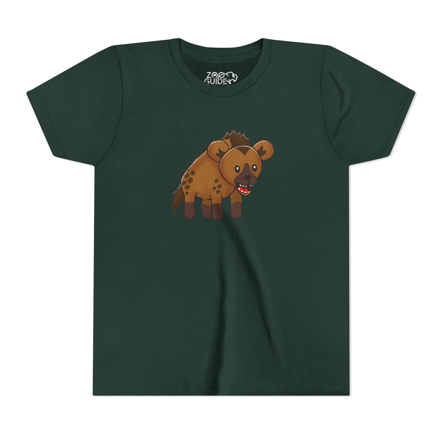 Spotted Hyena Youth Tee Shirt by Zoo Guide™