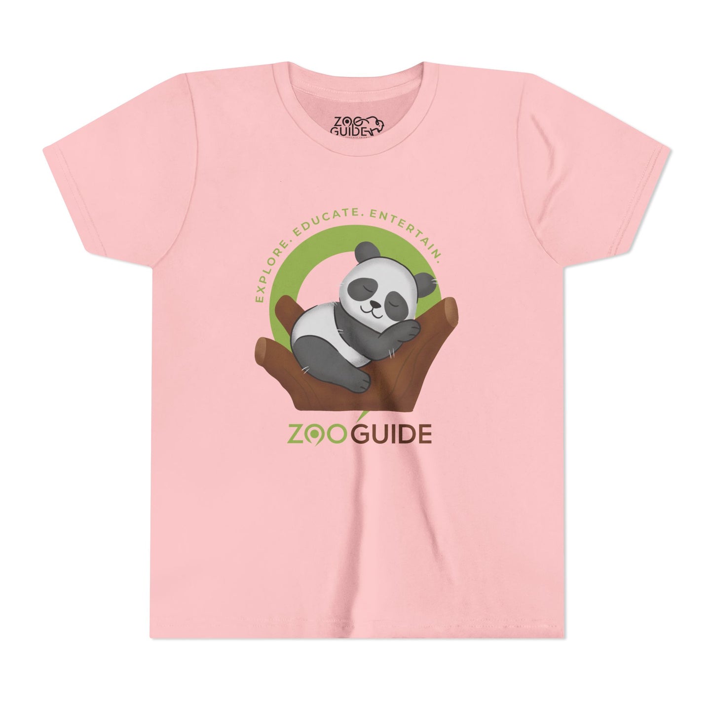 Sleeping Giant Panda in Zoo Guide™ Waypoint Icon Youth Tee Shirt by Zoo Guide™
