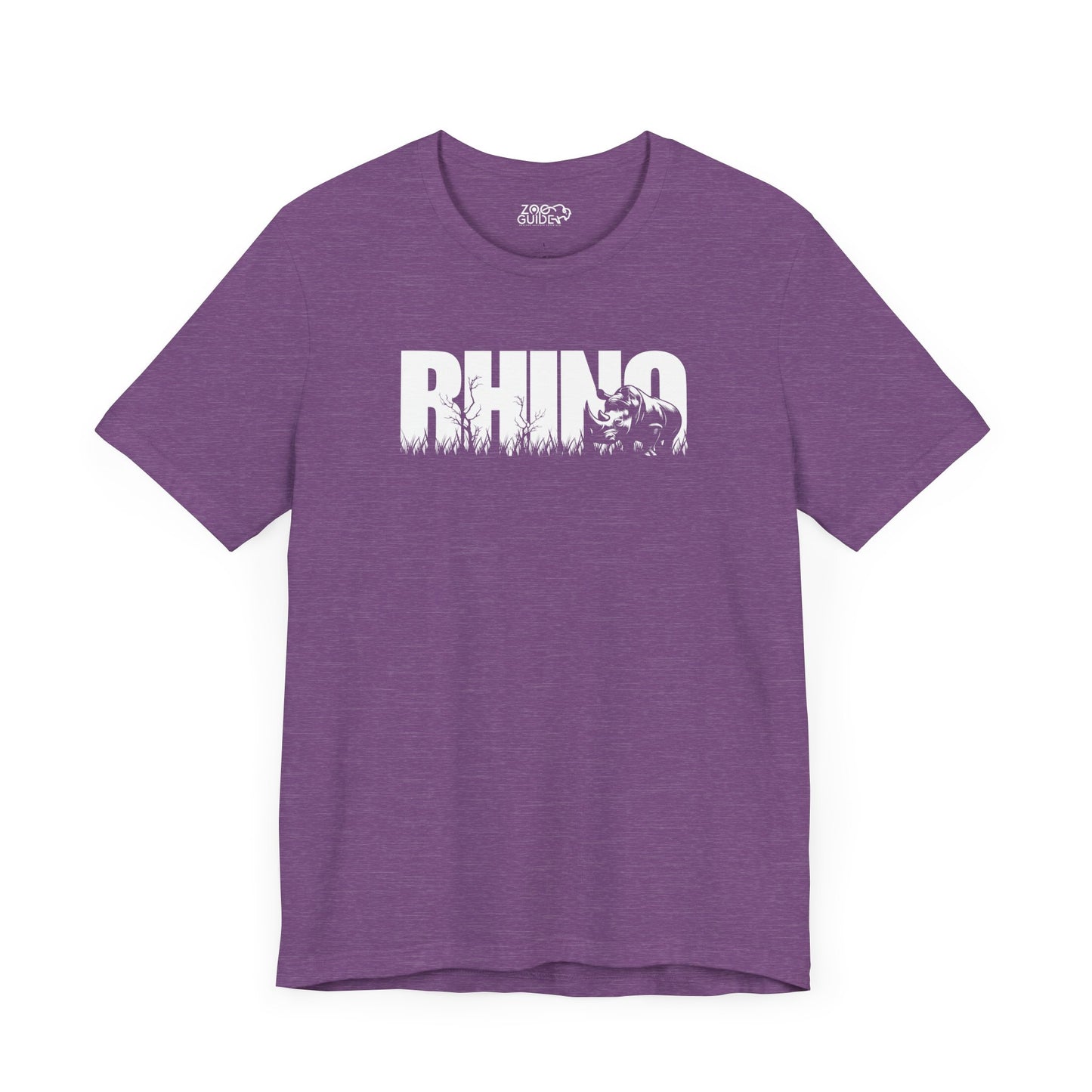 RHINO Adult Unisex Tee Shirt by Zoo Guide™