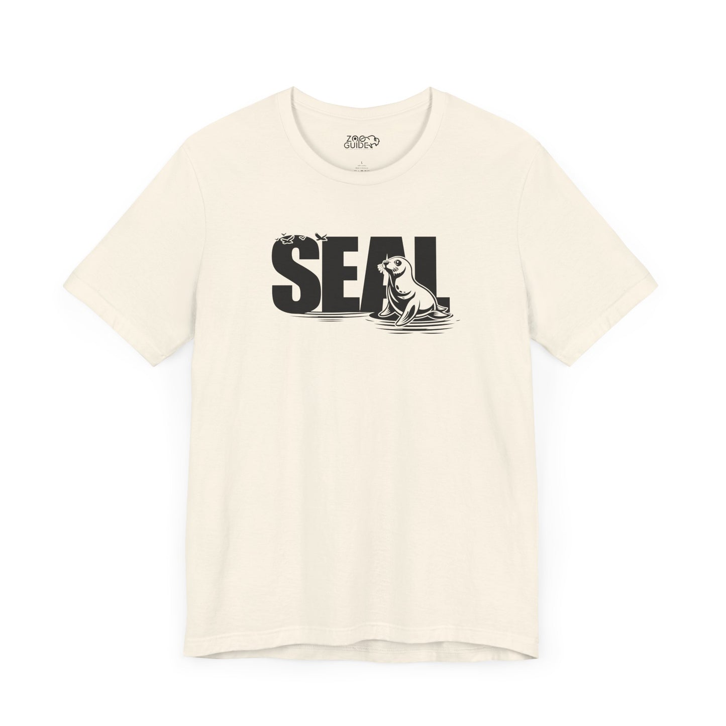 SEAL Word Art Adult Unisex Tee Shirt by Zoo Guide™