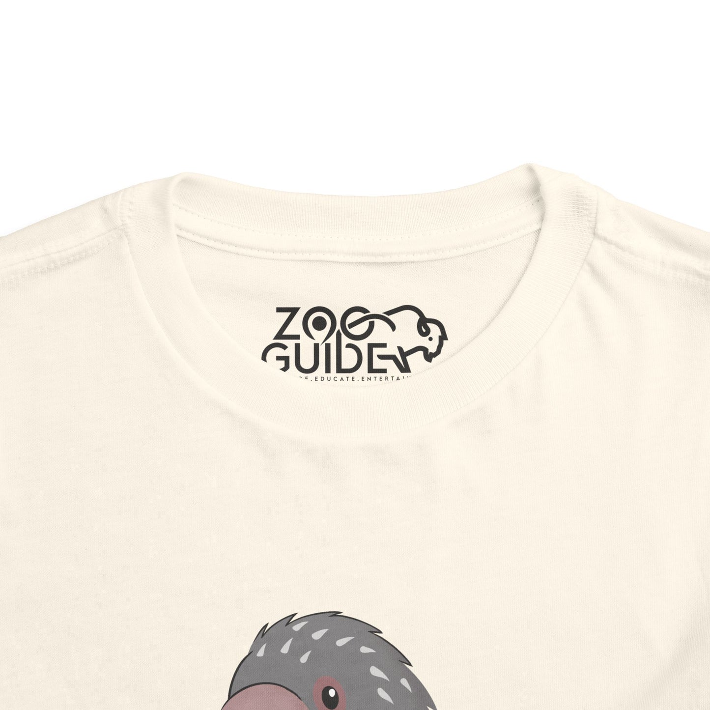 Brazilian Porcupine Kawaii Style Toddler Tee Shirt by Zoo Guide™