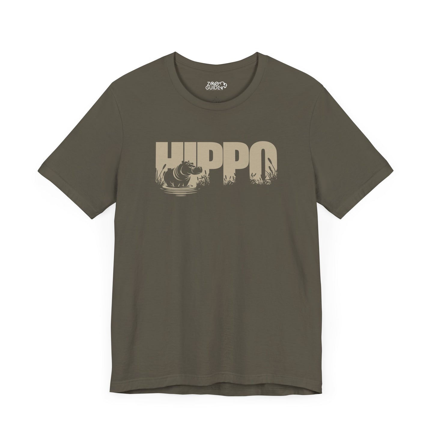HIPPO Adult Unisex Tee Shirt by Zoo Guide™