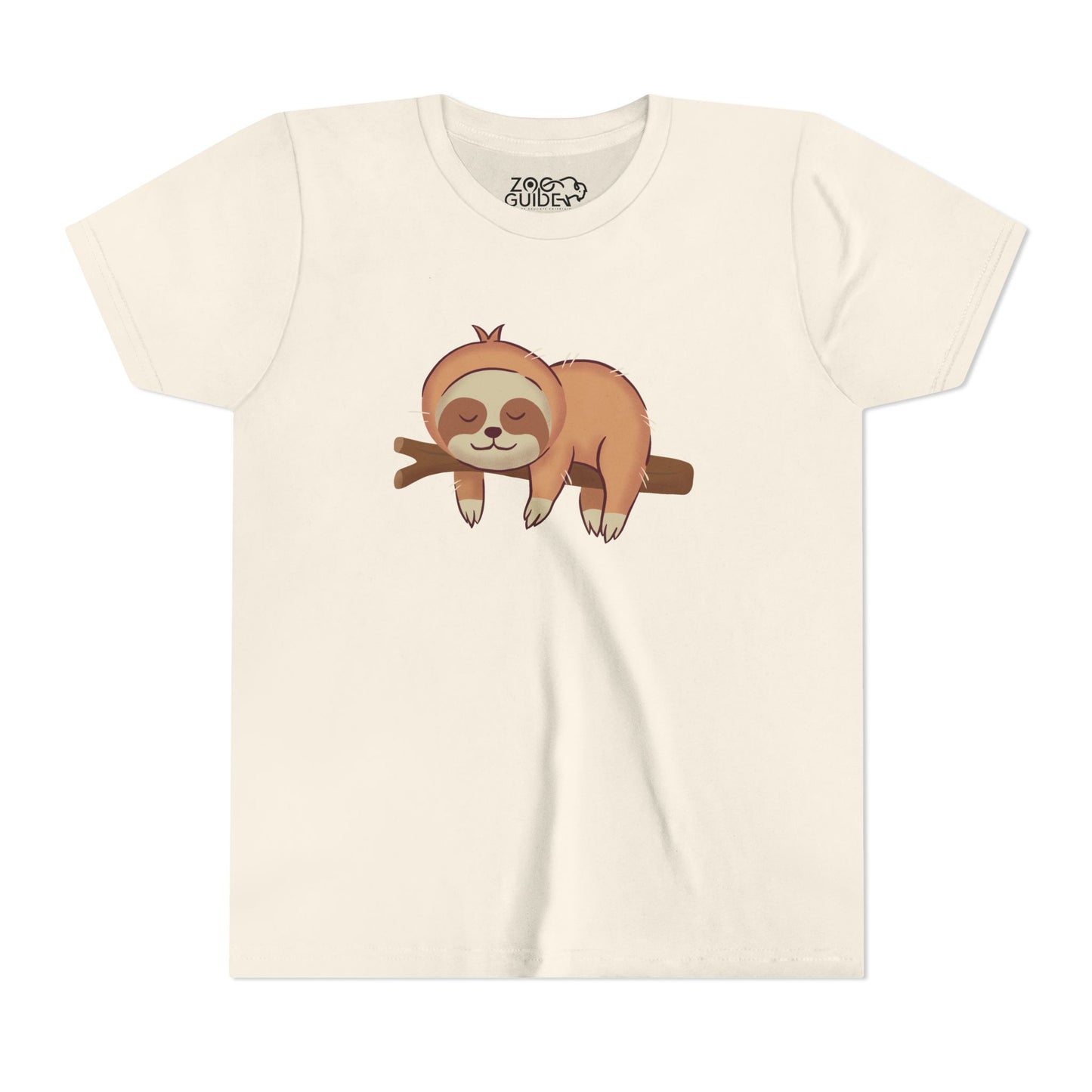 Sloth Sleepin' Youth Tee Shirt by Zoo Guide™
