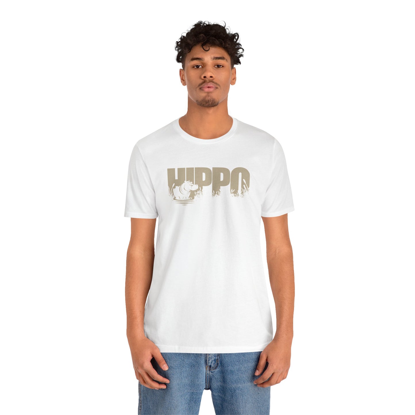 HIPPO Adult Unisex Tee Shirt by Zoo Guide™