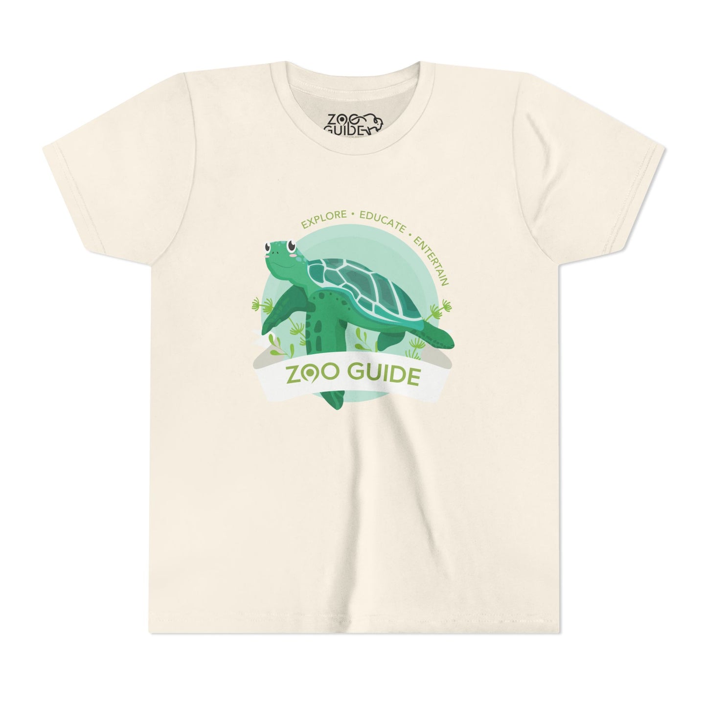 Sea Turtle Youth Short Sleeve Tee by Zoo Guide™