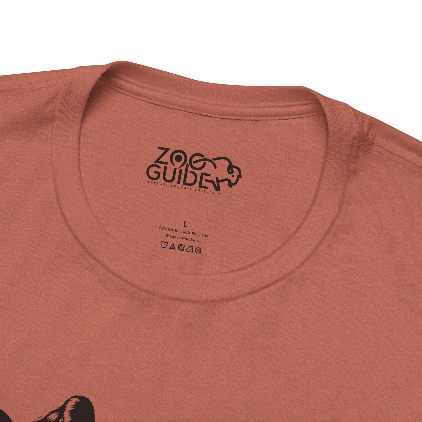 GORILLA Adult Unisex Tee Shirt by Zoo Guide™