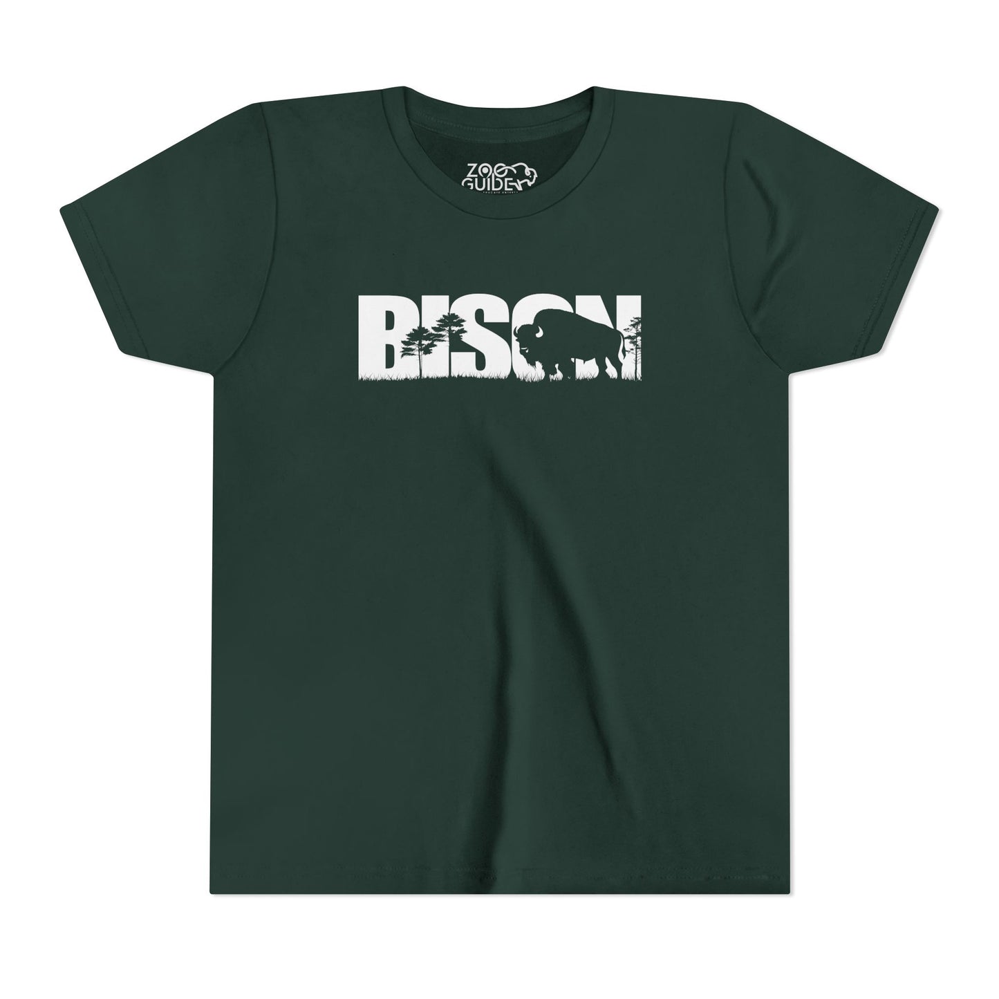 BISON Youth Tee Shirt by Zoo Guide™